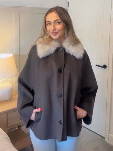 Autumn Fashion Women Lapel Long Sleeves Street Jacket